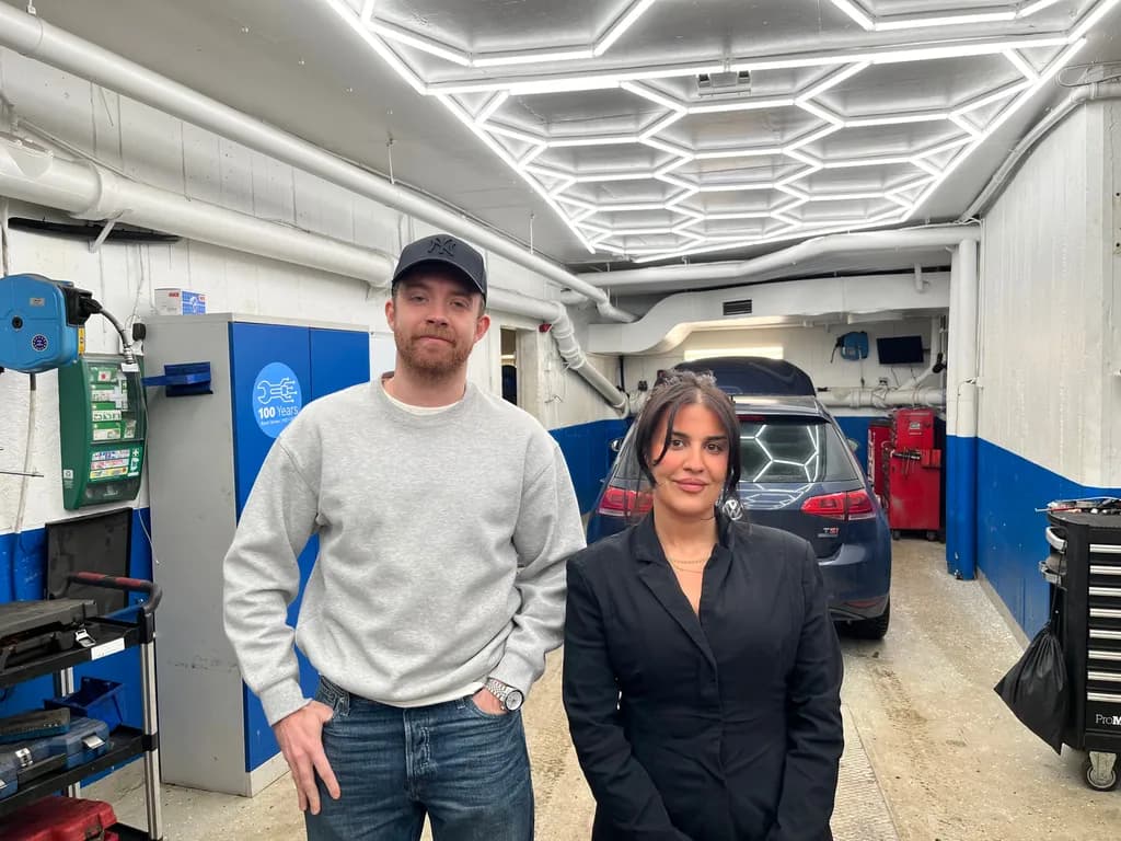 أندرياس أهلبي وسيفان ليفي عباس، Södermalm Bilservice